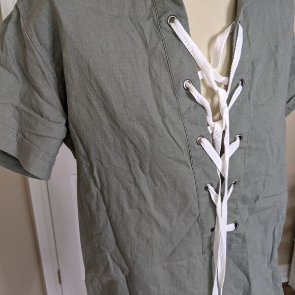RAILS rocky lace linen shirt dress - Picture 11 of 11